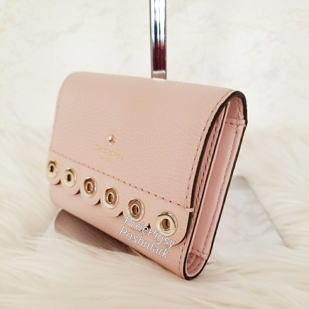 NWT Kate Spade Joy Paloma Road Scalloped Wallet - Picture 2 of 8